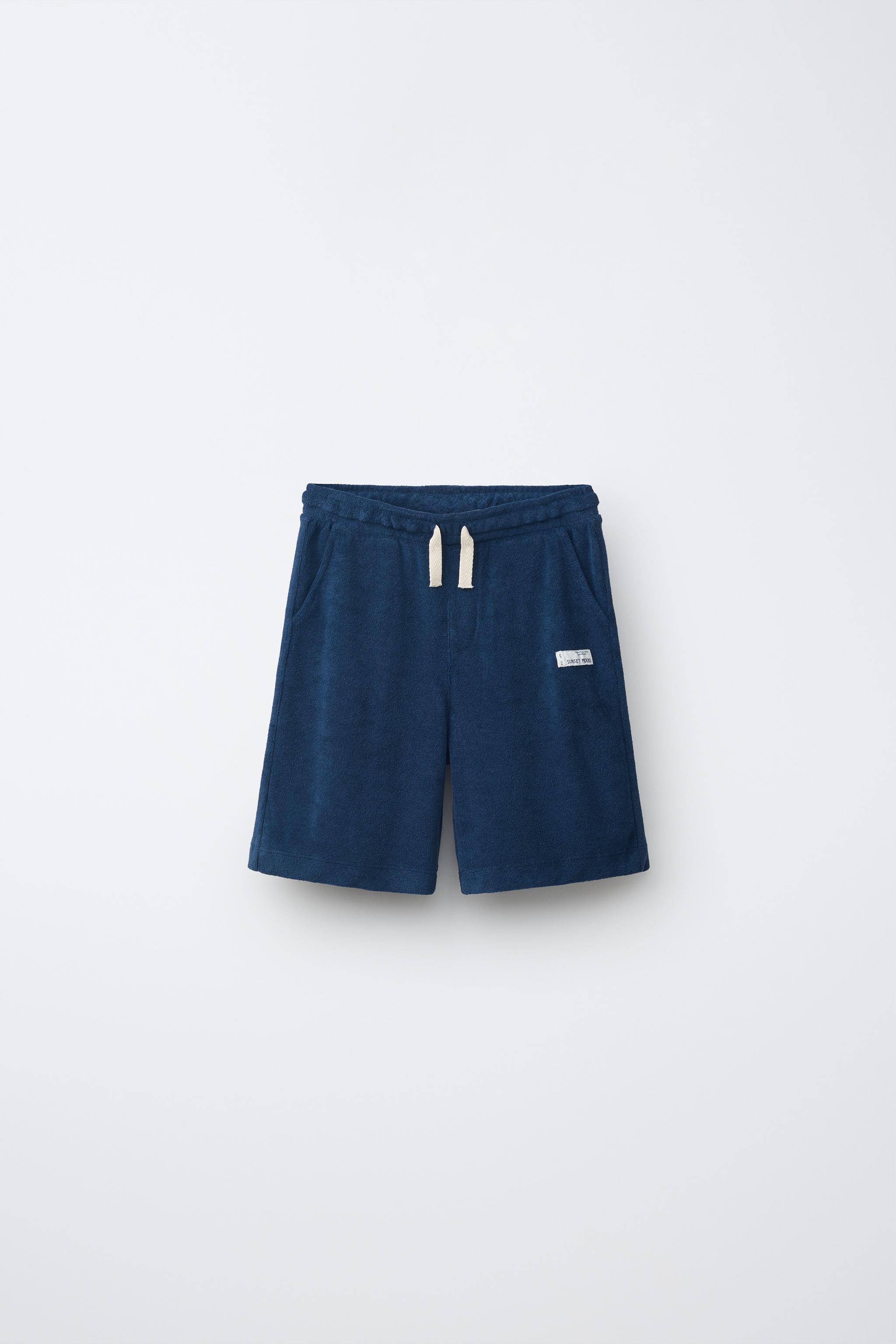 TOWEL EFFECT POLO AND BERMUDA SET